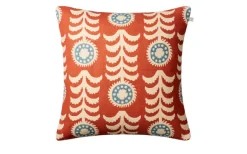 Alok Kuddfodral Light Beige/Apricot Orange/Heaven Blue