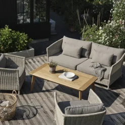 Aster Soffa 3-Sits Beige Med Dyna