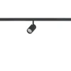 Designline System 1m – 3 x Tube Spots Svart