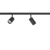 Designline System 2m – 4 x Tube Spots Svart
