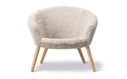 Ditzel Lounge Chair Fårskinn