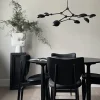 Drop Chandelier Taklampa Mini Burned Black