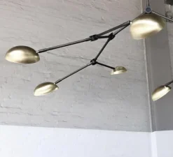 Drop Chandelier Taklampa Mässing