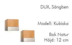 Dux Sängben Kubiska 2-Pack