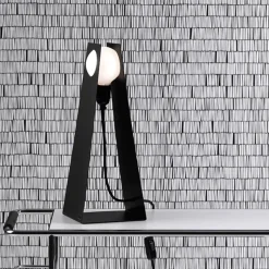 Glasgow Svart Bordslampa
