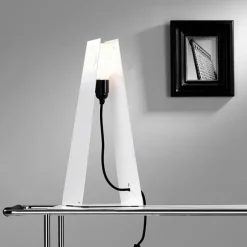 Glasgow Vit Bordslampa