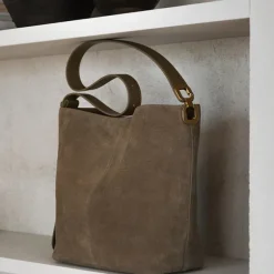 Handväska Suede Tote Bag
