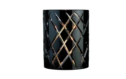 Hurricane Crystal Black Ljuslykta Large