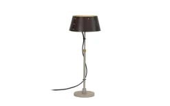 Karl 925 Bordslampa Läder Låg