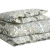 Key West Paisley Påslakan Enkelt Dark Putty