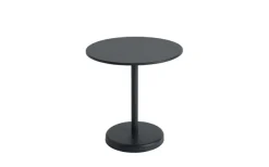 Linear Steel Cafébord Runt