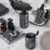Marble Tandborsthållare Black/Grey