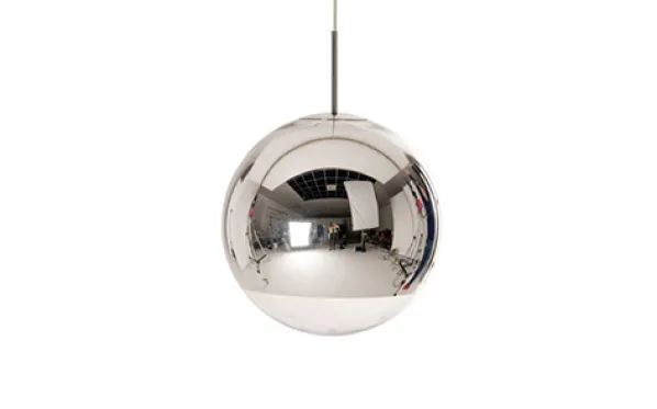 Mirror Ball Silver Taklampa