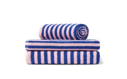 Naram Handduk Dazzling Blue & Rose