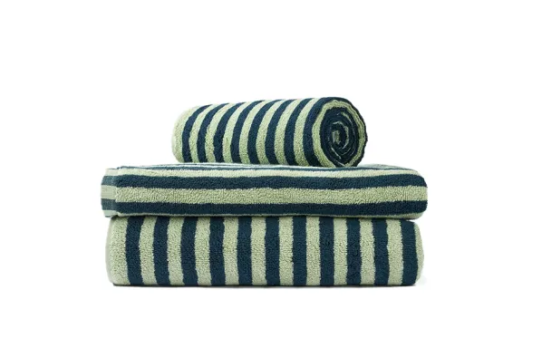 Naram Handduk Sea Foam & Deep Teal
