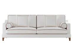 Orlando 3-Sits Soffa m. Piping