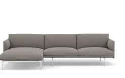 Outline 3-sits Soffa Schäslong