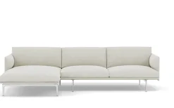 Outline 3-sits Soffa Schäslong