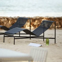 Palissade Chaise Lounge Solsäng Galvaniserad
