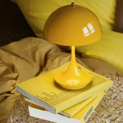 Panthella 160 Portable V3 Bordslampa Metallic