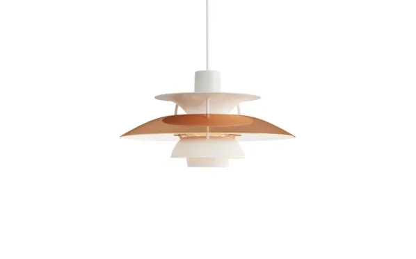 PH 5 Mini Taklampa Koppar