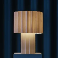 Plissé Bordslampa