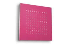 Qlocktwo Earth 45 Pretty Pink Limited Edition