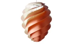 Swirl 2 Taklampa Koppar