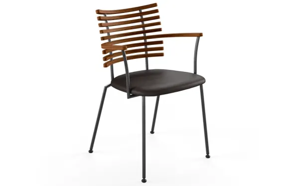Tiger GM 4106 Karmstol Svart