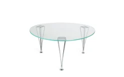 Trisuperellips Glas Soffbord