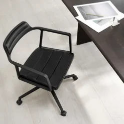 Vipp 452 Swivel Stol Svart Med Hjul